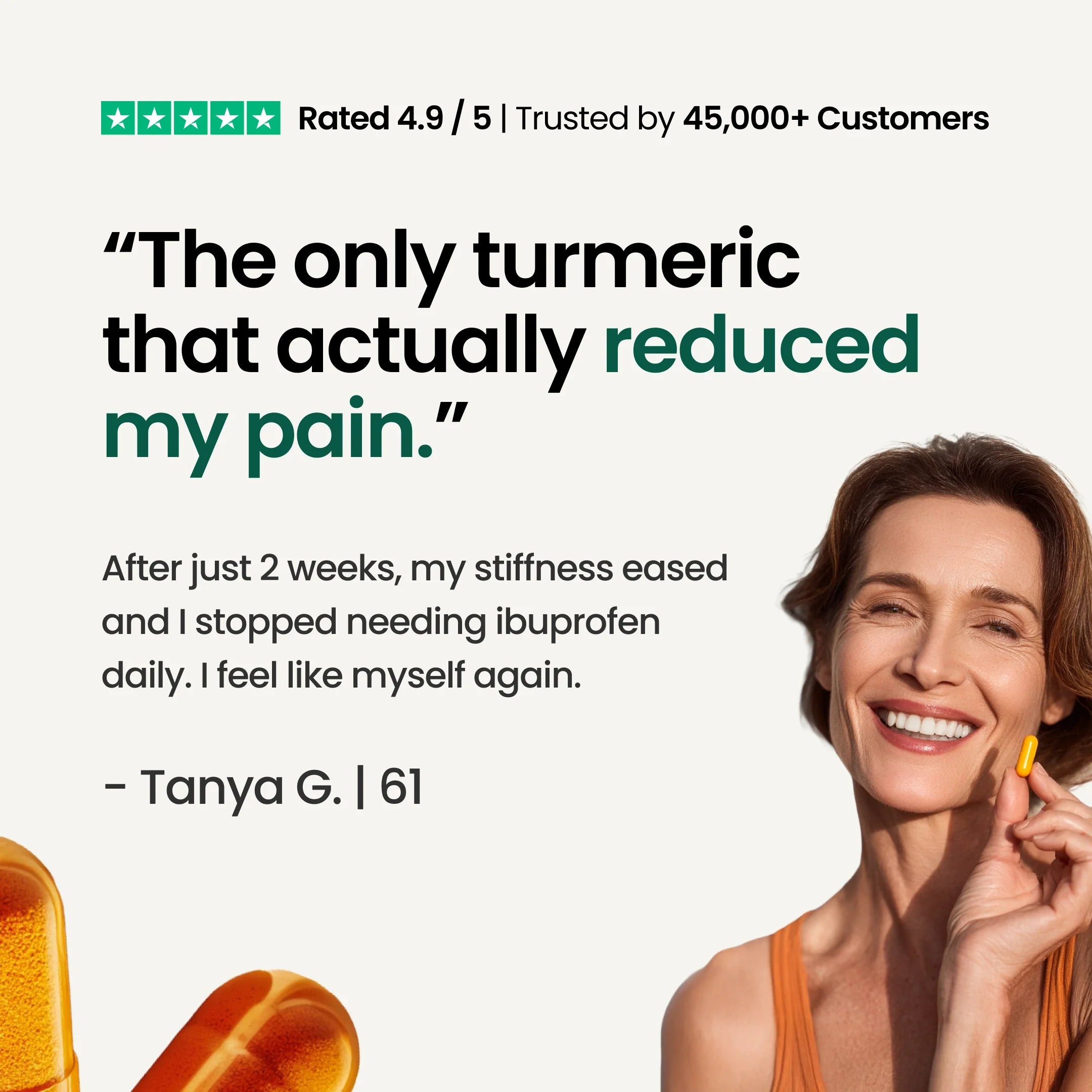 Turmeric Curcumin Capsules (1,000mg)..